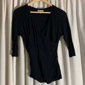 2/$10 Basics - Long sleeve wrap top